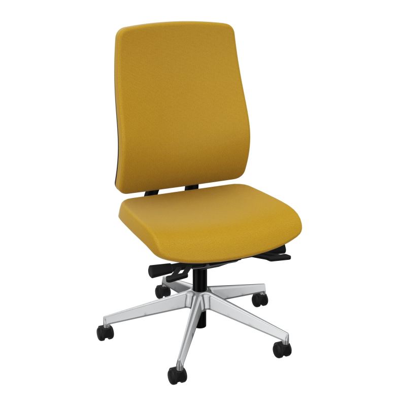 OSCAR 2 SIEGE ERGONOM.HD TISSU COQ NOIRE+RP-ROUL SOL SOUPLE A5 SQ