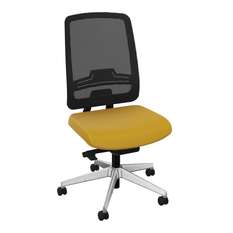 OSCAR 2 SIEGE AUTOREG. HD RESIL CADRE NOIR ASSISE TISSU-ROUL SOL DUR FREIN HORS CHARGE A5