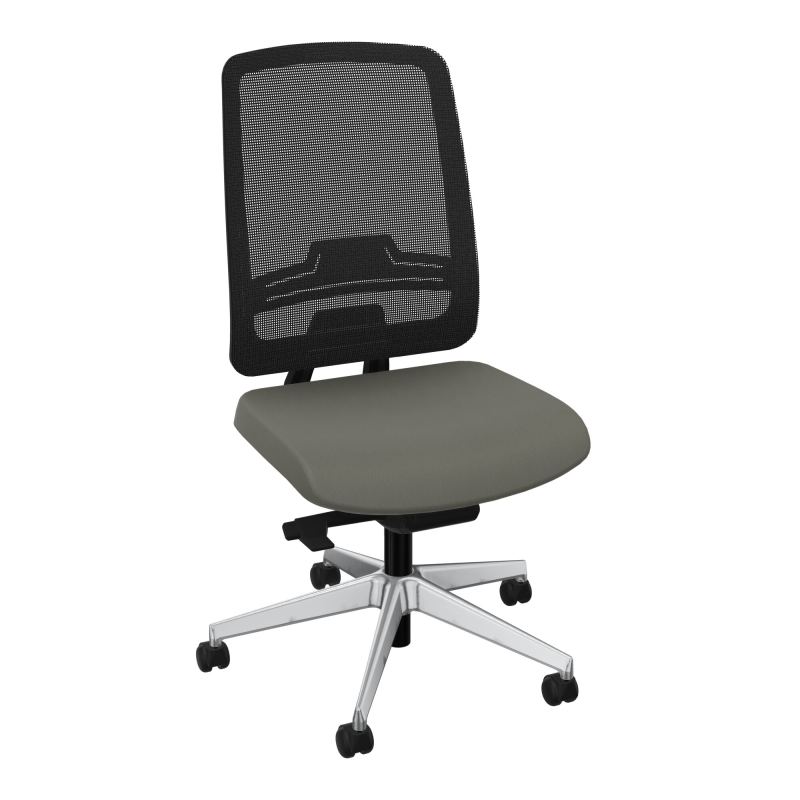 OSCAR 2 SIEGE AUTOREG. HD RESIL CADRE NOIR ASSISE TISSU-ROUL SOL DUR FREIN HORS CHARGE CH