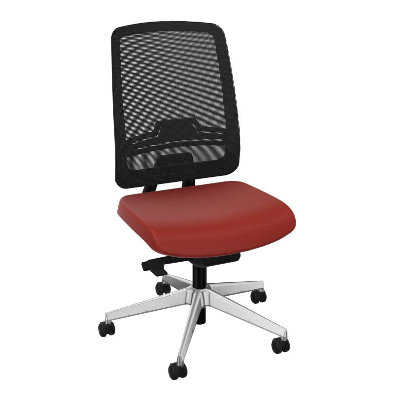OSCAR 2 SIEGE AUTOREG. HD RESIL CADRE NOIR ASSISE TISSU-ROUL SOL DUR FREIN HORS CHARGE E6