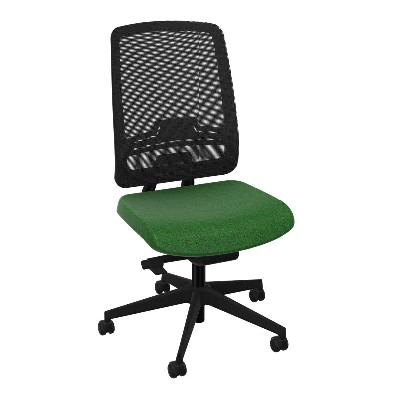 OSCAR 2 SIEGE AUTOREG. HD RESIL CADRE NOIR ASSISE TISSU-ROUL SOL DUR B2 SV IW