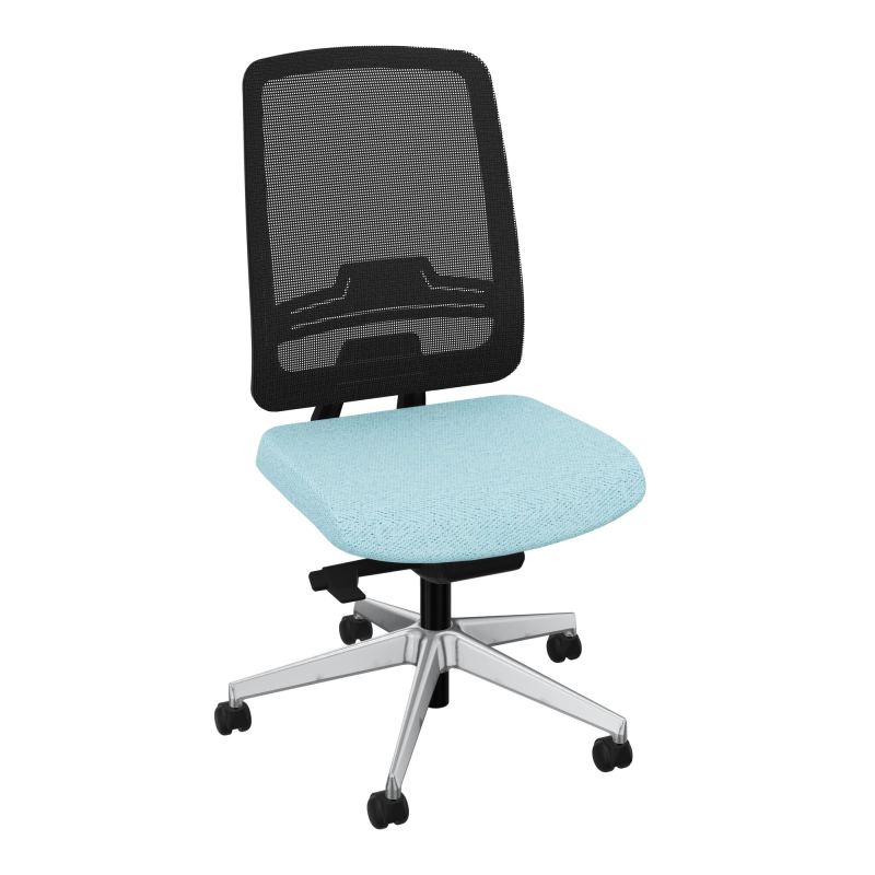 OSCAR 2 SIEGE AUTOREG. HD RESIL CADRE NOIR ASSISE TISSU-ROUL SOL DUR BF SQ IW