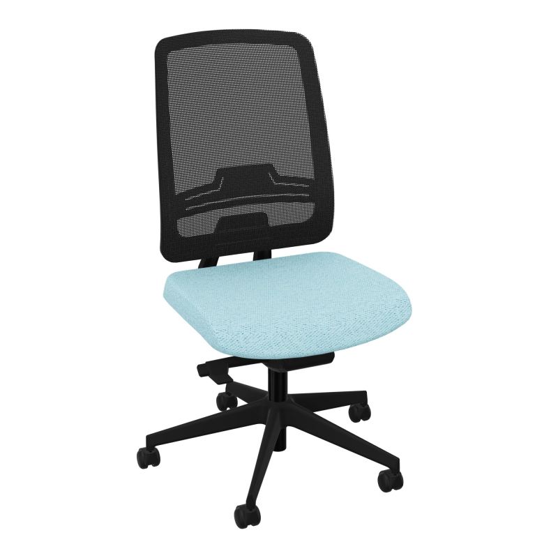 OSCAR 2 SIEGE AUTOREG. HD RESIL CADRE NOIR ASSISE TISSU-ROUL SOL DUR BF SV IW