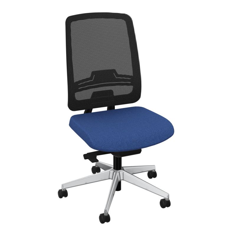 OSCAR 2 SIEGE AUTOREG. HD RESIL CADRE NOIR ASSISE TISSU-ROUL SOL DUR BH SQ IW