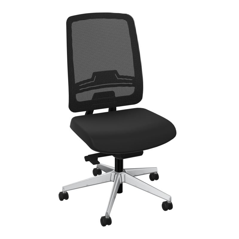 OSCAR 2 SIEGE AUTOREG. HD RESIL CADRE NOIR ASSISE TISSU-ROUL SOL DUR CB SQ IW