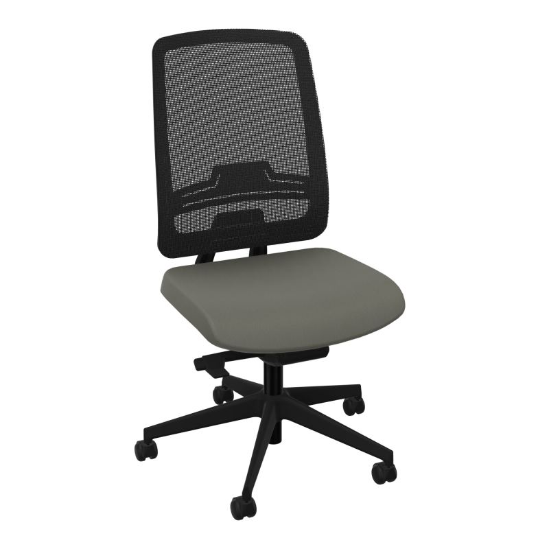 OSCAR 2 SIEGE AUTOREG. HD RESIL CADRE NOIR ASSISE TISSU-ROUL SOL DUR CH SV IW