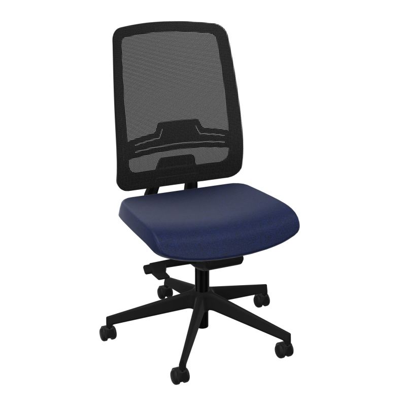OSCAR 2 SIEGE AUTOREG. HD RESIL CADRE NOIR ASSISE TISSU-ROUL SOL SOUPLE B6 SV IW