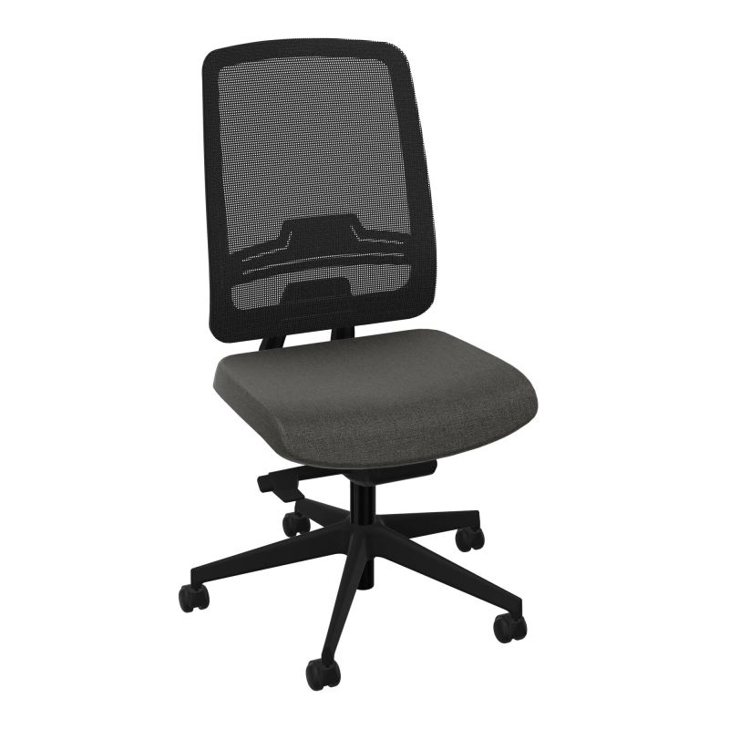 OSCAR 2 SIEGE AUTOREG. HD RESIL CADRE NOIR ASSISE TISSU-ROUL SOL SOUPLE B7 SV IW