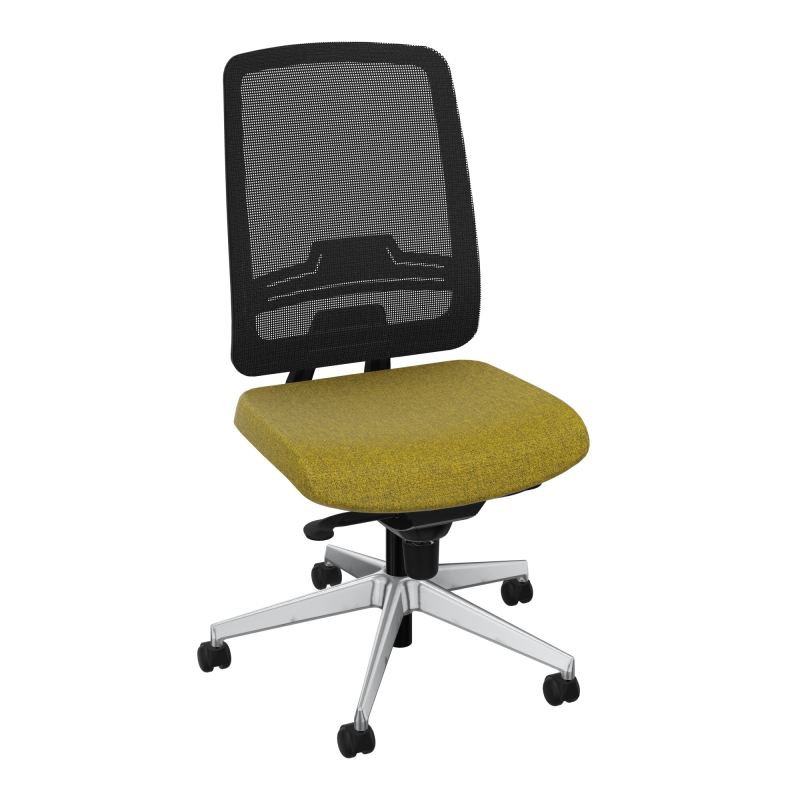 OSCAR 2 SIEGE CONFORT HD RESIL CADRE NOIR ASSISE TISSU-ROUL SOL SOUPLE E9 SQ IW