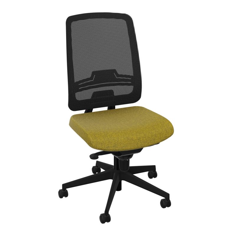 OSCAR 2 SIEGE CONFORT HD RESIL CADRE NOIR ASSISE TISSU-ROUL SOL SOUPLE E9 SV IW