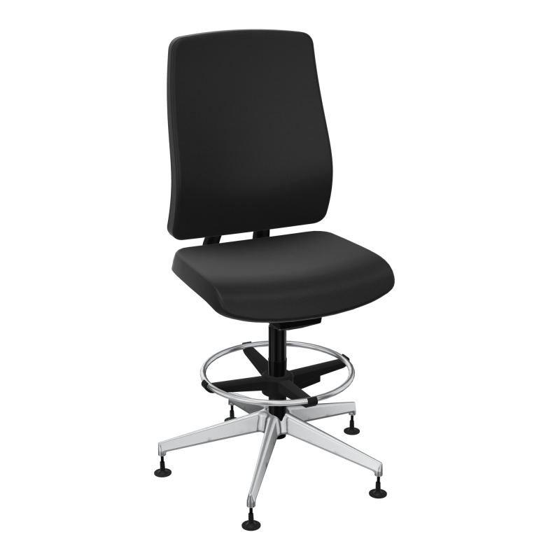 OSCAR 2 SIEGE AUTOREG. HD TISSU COQ NOIRE-PATINS A6 SQ