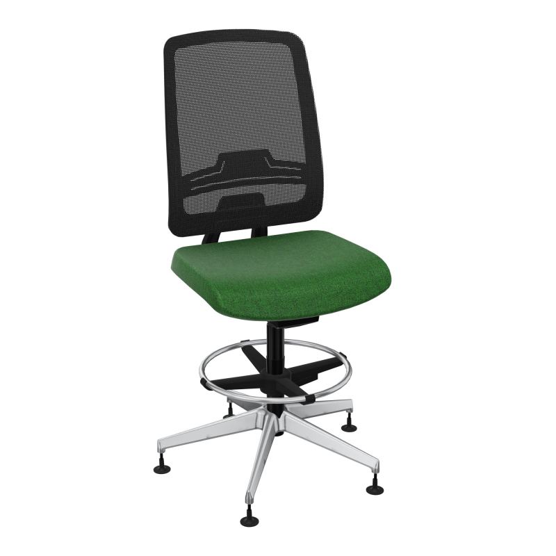 OSCAR 2 SIEGE AUTOREG. HD RESIL CADRE NOIR ASSISE TISSU-PATINS B2 SQ IW