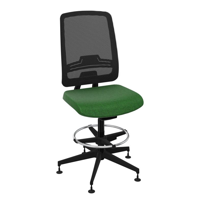 OSCAR 2 SIEGE AUTOREG. HD RESIL CADRE NOIR ASSISE TISSU-PATINS B2 SV IW