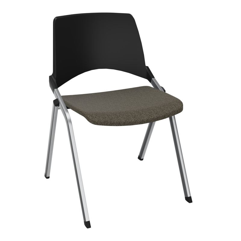 EMI CHAISE 4P FX DOS POLYP /ASS FIXE TISSU SANS ACCOUDOIRS SANS ACCROCHE B7 SQ PU