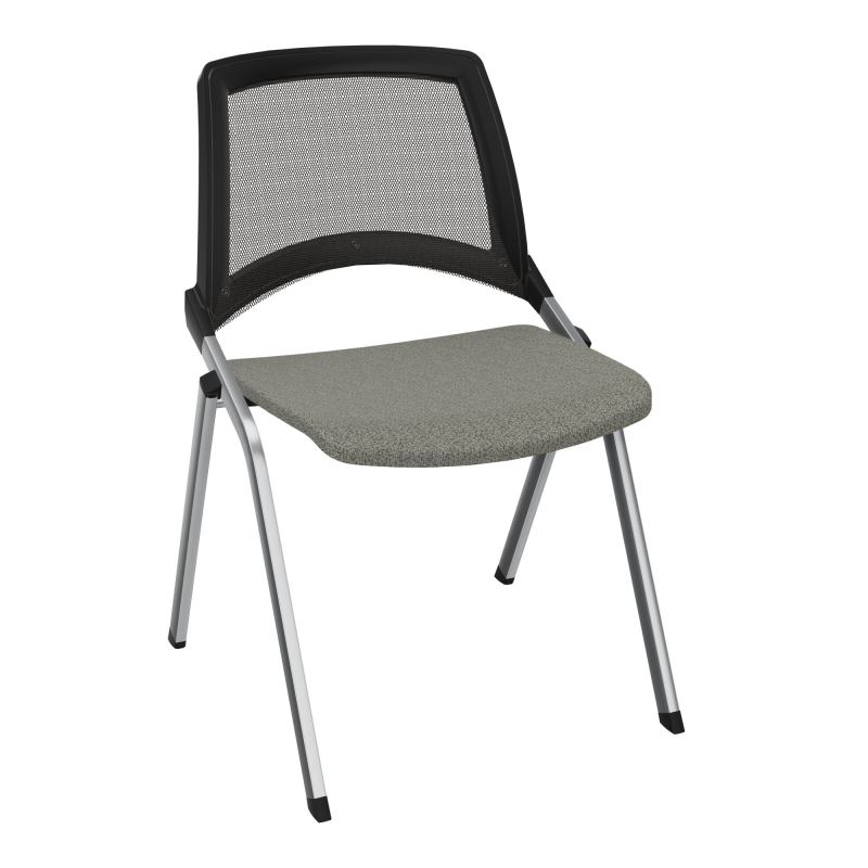 EMI CHAISE 4P FX DOS RESIL /ASS FIXE TISSU SANS ACCOUDOIRS SANS ACCROCHE B1 SQ UH