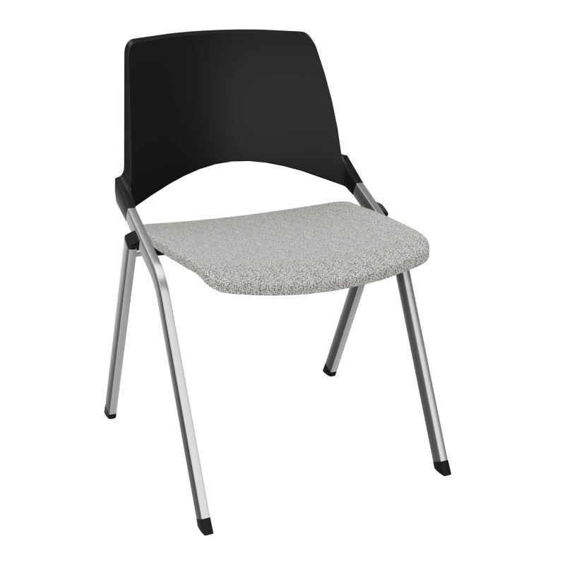 EMI CHAISE 4P FX DOS POLYP /ASS PIVOT TISSU SANS ACCOUDOIRS SANS ACCROCHE B5 SQ PU