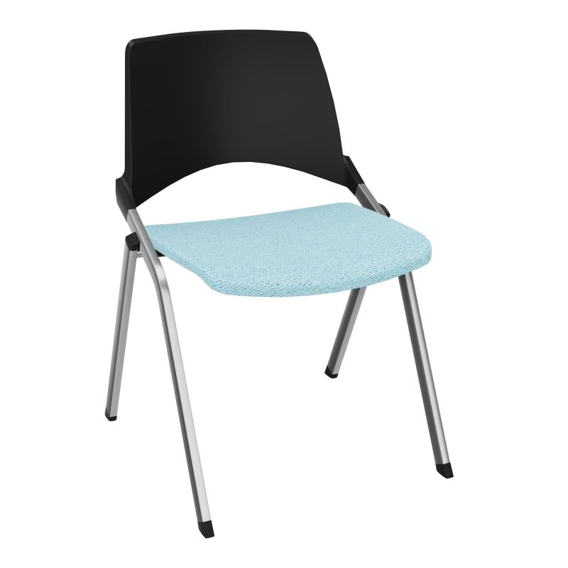 EMI CHAISE 4P FX DOS POLYP /ASS PIVOT TISSU SANS ACCOUDOIRS SANS ACCROCHE PU BF SQ