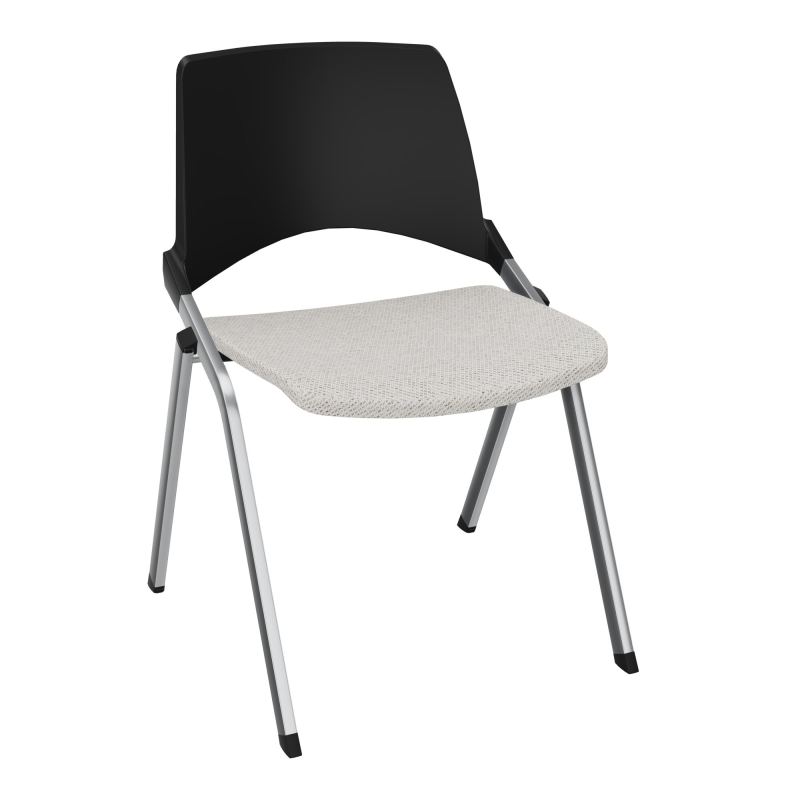 EMI CHAISE 4P FX DOS POLYP /ASS PIVOT TISSU SANS ACCOUDOIRS SANS ACCROCHE PU BM SQ