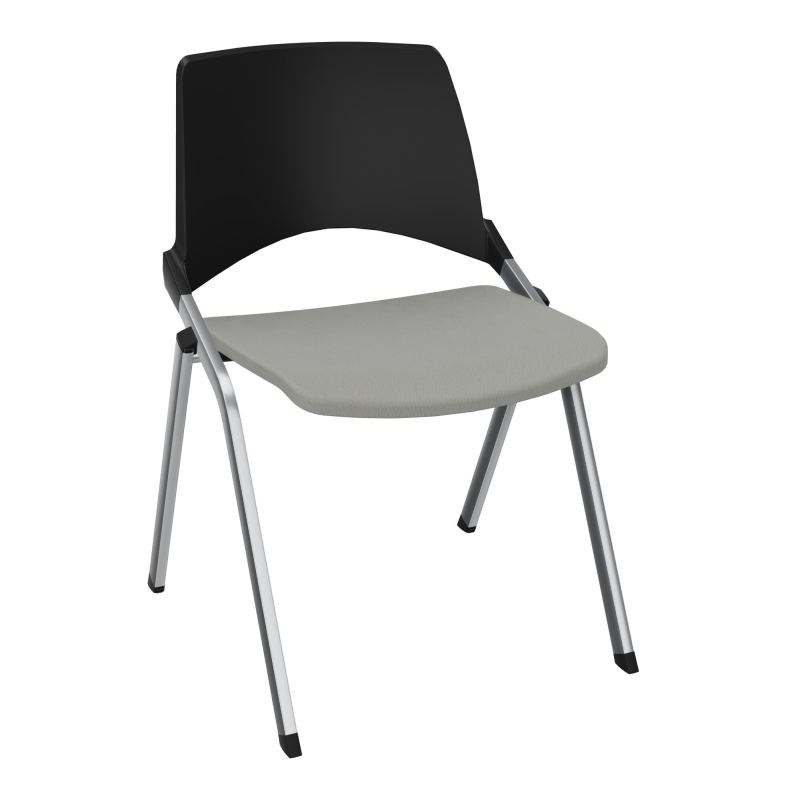 EMI CHAISE 4P FX DOS POLYP /ASS PIVOT TISSU SANS ACCOUDOIRS SANS ACCROCHE PU CA SQ