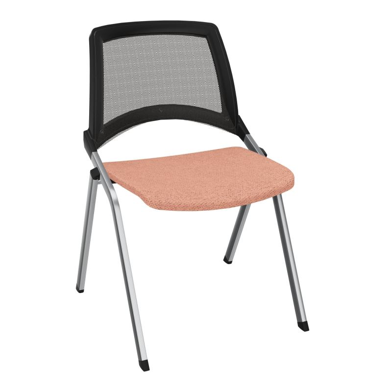 EMI CHAISE 4P FX DOS RESIL /ASS PIVOT TISSU SANS ACCOUDOIRS SANS ACCROCHE UH BL SQ