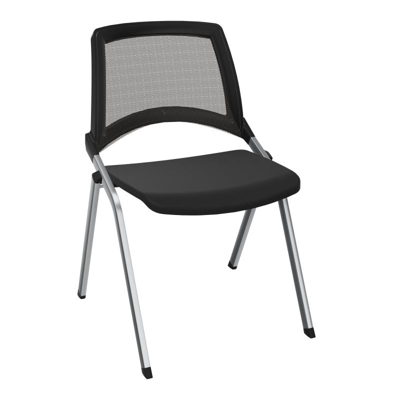 EMI CHAISE 4P FX DOS RESIL /ASS PIVOT TISSU SANS ACCOUDOIRS SANS ACCROCHE UH CB SQ