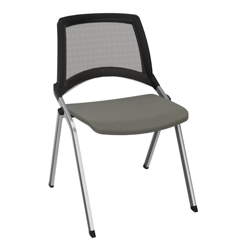 EMI CHAISE 4P FX DOS RESIL /ASS PIVOT TISSU SANS ACCOUDOIRS SANS ACCROCHE UH CH SQ
