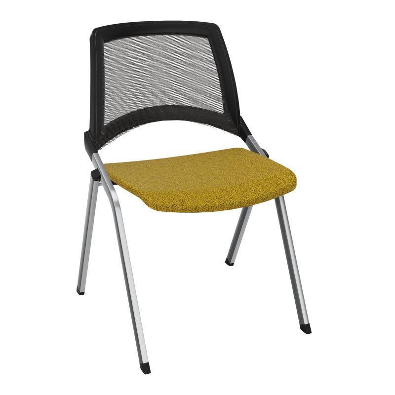 EMI CHAISE 4P FX DOS RESIL /ASS PIVOT TISSU SANS ACCOUDOIRS SANS ACCROCHE UH E9 SQ