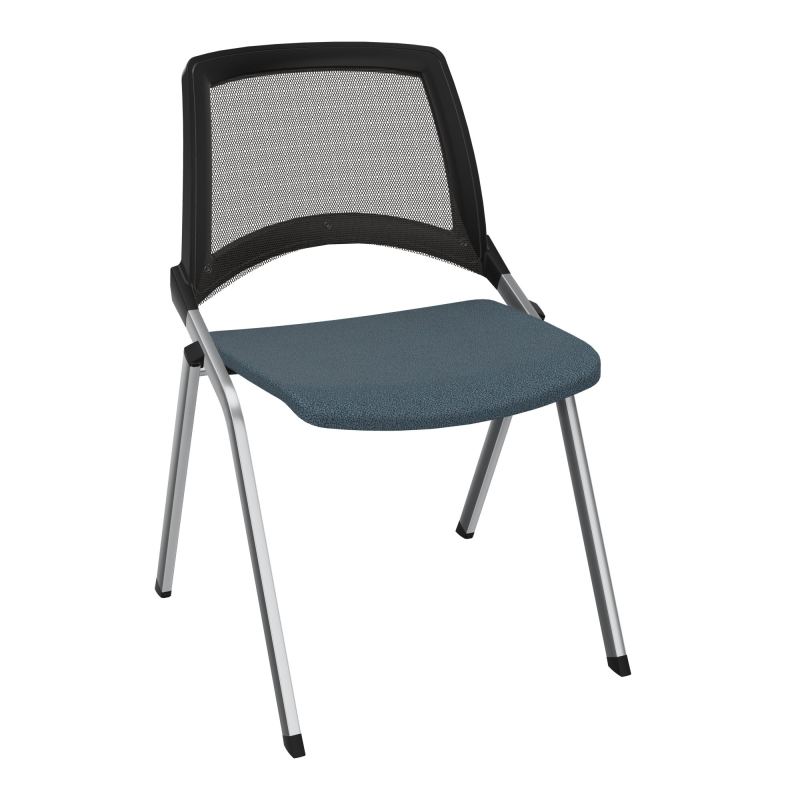 EMI CHAISE 4P FX DOS RESIL /ASS PIVOT TISSU SANS ACCOUDOIRS SANS ACCROCHE KA SQ UH