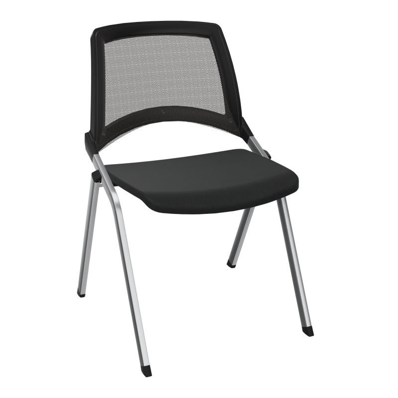 EMI CHAISE 4P FX DOS RESIL /ASS PIVOT TISSU SANS ACCOUDOIRS SANS ACCROCHE KE SQ UH