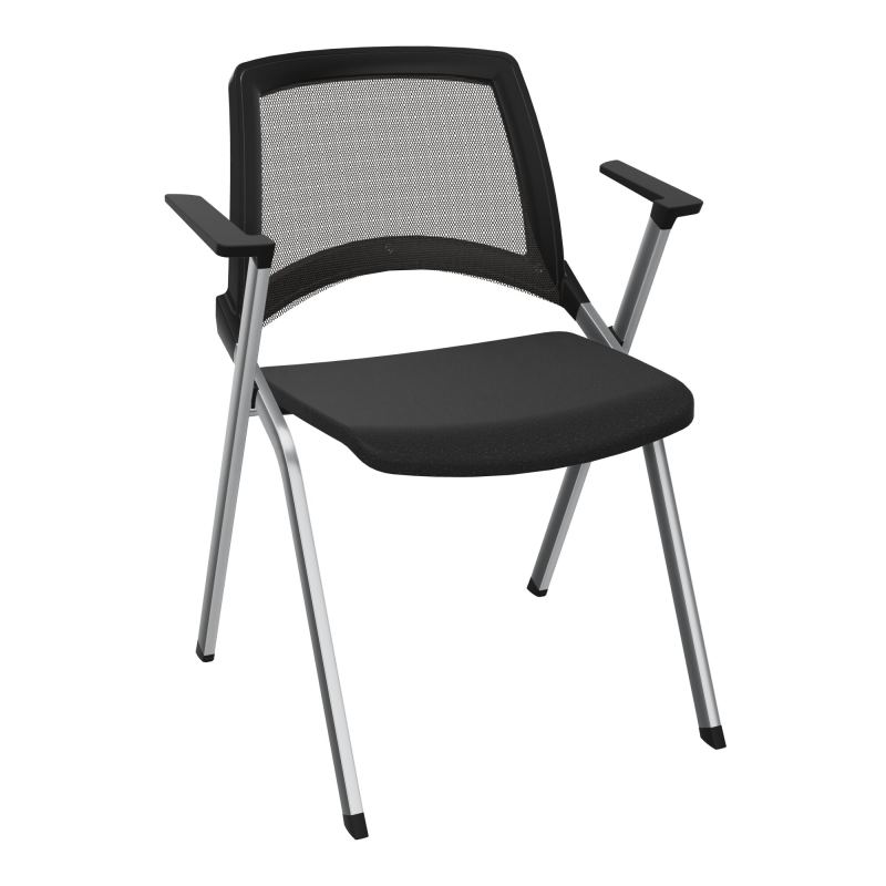 EMI CHAISE 4P FX DOS RESIL /ASS PIVOT TISSU AVEC ACCOUDOIRS SANS ACCROCHE A6 SQ UH