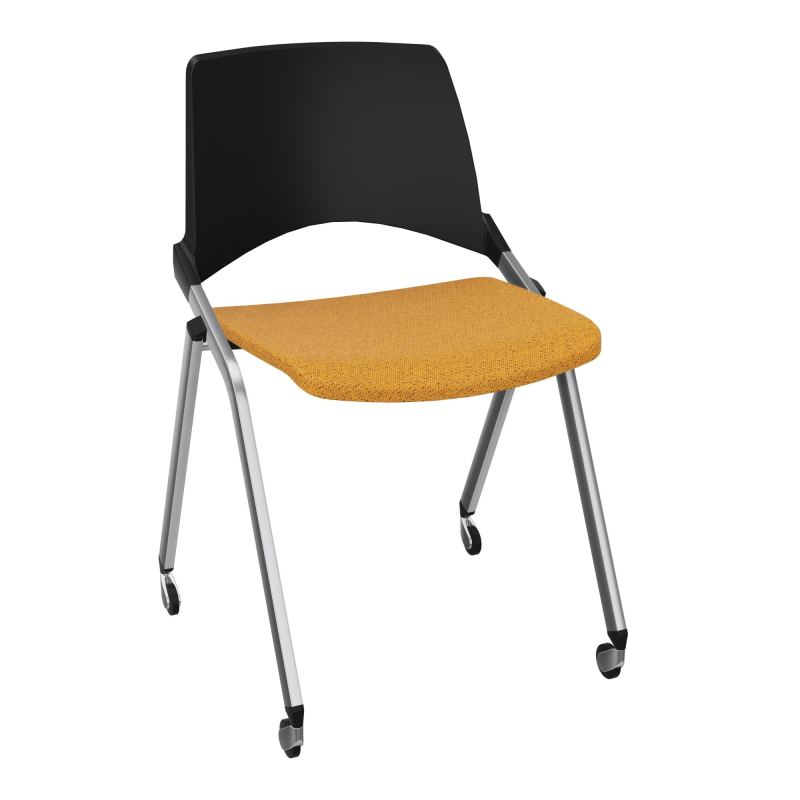 EMI CHAISE 4P RLT DOS POLYP / ASS PIVOT TISSU SANS ACCOUDOIRS SANS ACCROCHE PU BO SQ
