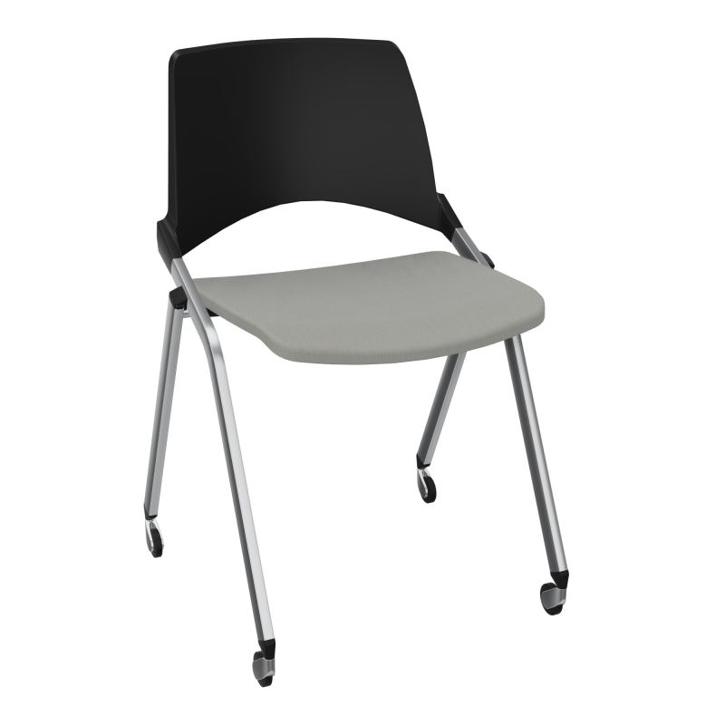 EMI CHAISE 4P RLT DOS POLYP / ASS PIVOT TISSU SANS ACCOUDOIRS SANS ACCROCHE PU CA SQ