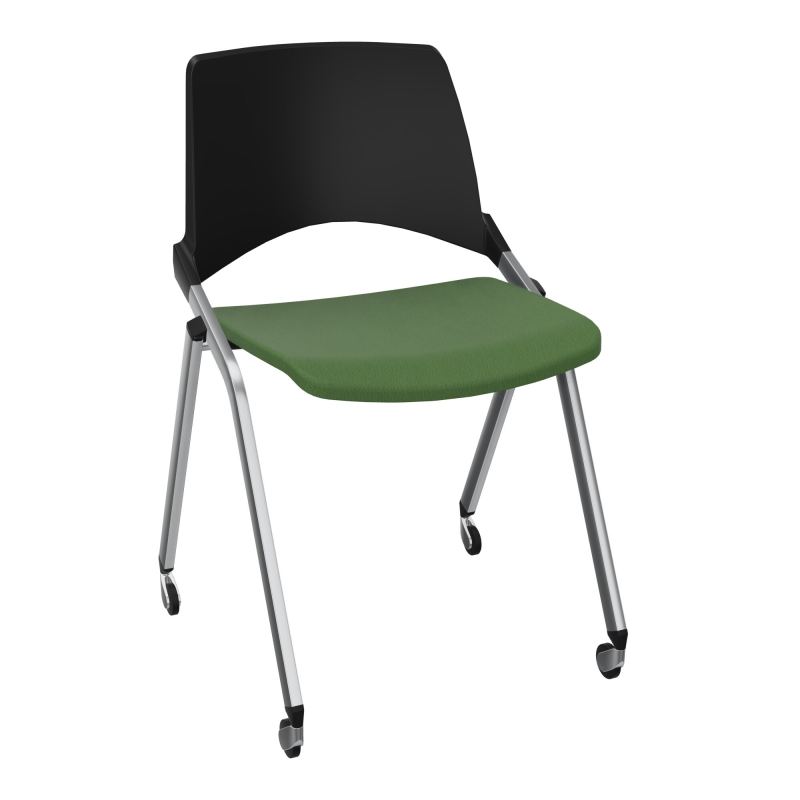 EMI CHAISE 4P RLT DOS POLYP / ASS PIVOT TISSU SANS ACCOUDOIRS SANS ACCROCHE PU CE SQ