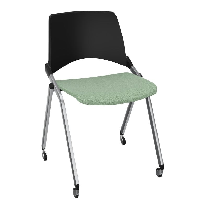 EMI CHAISE 4P RLT DOS POLYP / ASS PIVOT TISSU SANS ACCOUDOIRS SANS ACCROCHE PU E7 SQ