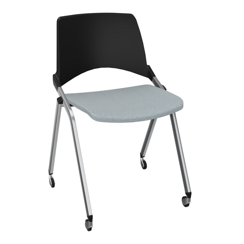 EMI CHAISE 4P RLT DOS POLYP /ASS PIVOT TISSU SANS ACCOUDOIRS SANS ACCROCHE KD SQ PU