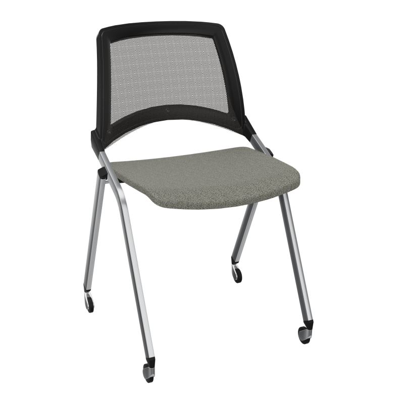 EMI CHAISE 4P RLT DOS RESIL /ASS PIVOT TISSU SANS ACCOUDOIRS SANS ACCROCHE B1 SQ UH