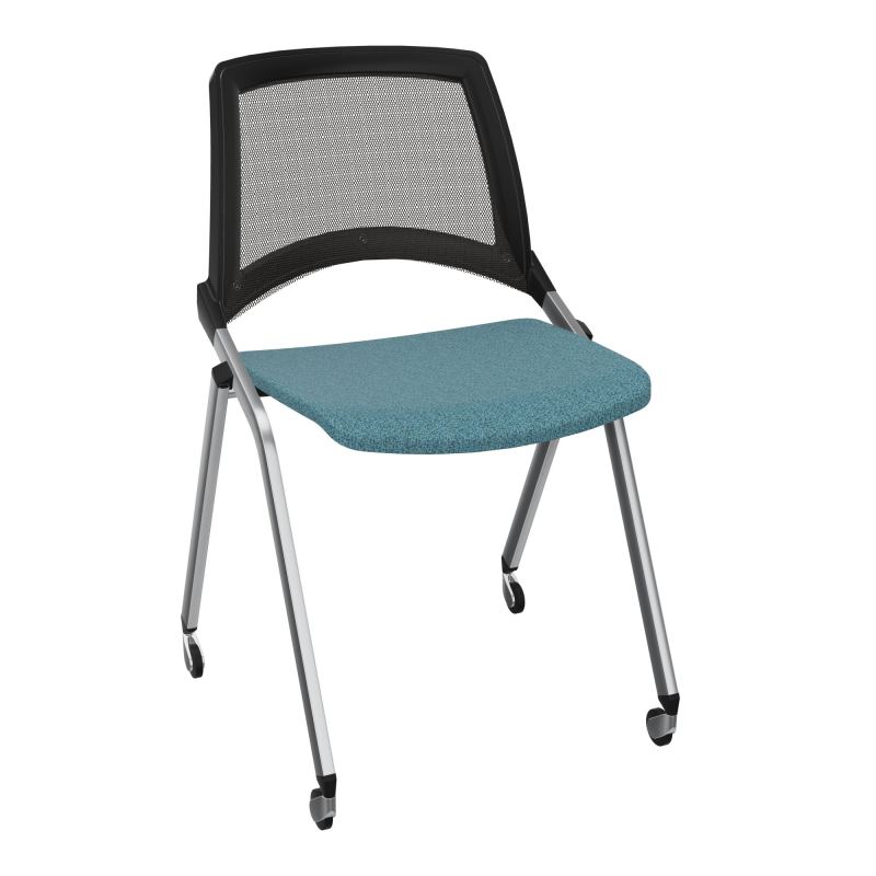 EMI CHAISE 4P RLT DOS RESIL /ASS PIVOT TISSU SANS ACCOUDOIRS SANS ACCROCHE B4 SQ UH