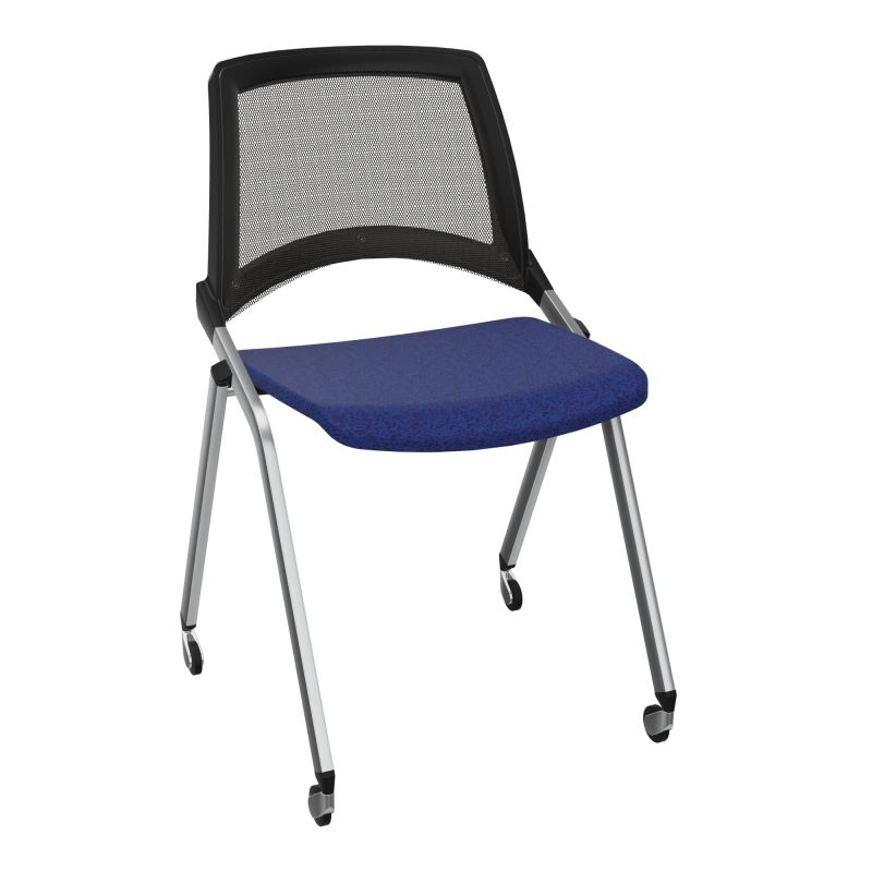 EMI CHAISE 4P RLT DOS RESIL /ASS PIVOT TISSU SANS ACCOUDOIRS SANS ACCROCHE B6 SQ UH