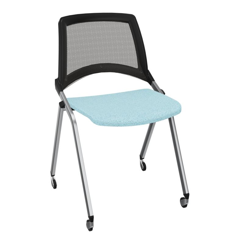 EMI CHAISE 4P RLT DOS RESIL / ASS PIVOT TISSU SANS ACCOUDOIRS SANS ACCROCHE UH BF SQ