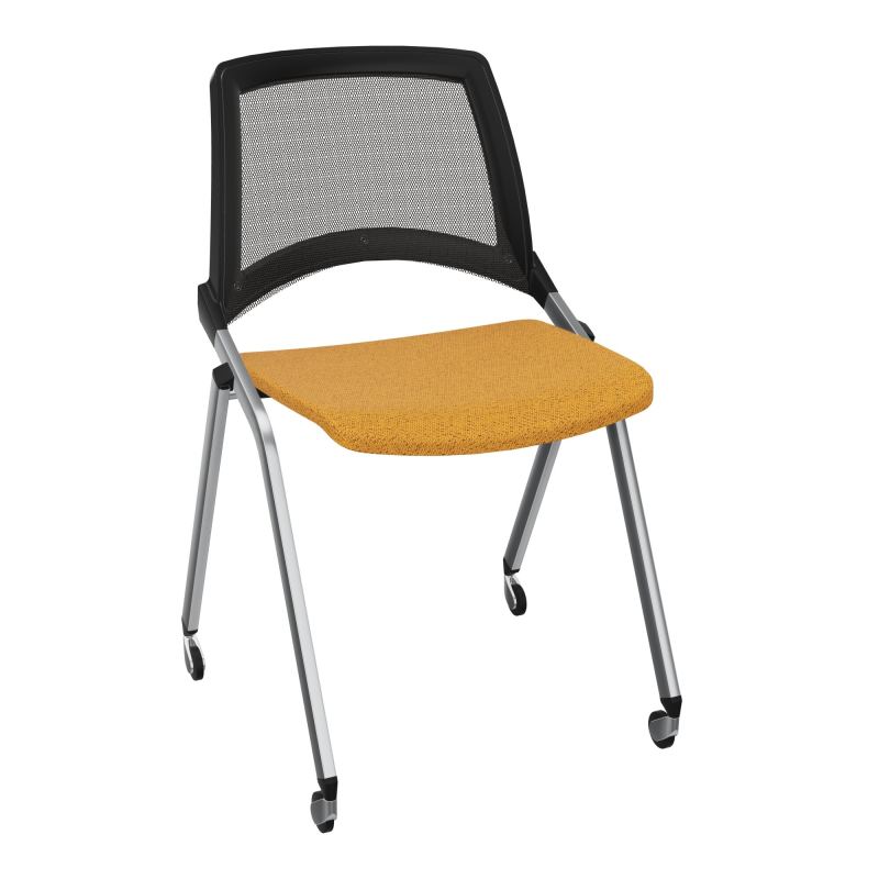 EMI CHAISE 4P RLT DOS RESIL / ASS PIVOT TISSU SANS ACCOUDOIRS SANS ACCROCHE UH BO SQ