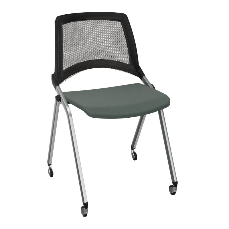 EMI CHAISE 4P RLT DOS RESIL / ASS PIVOT TISSU SANS ACCOUDOIRS SANS ACCROCHE UH CF SQ