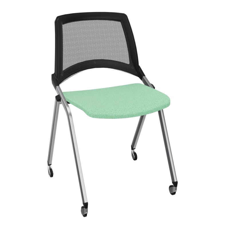 EMI CHAISE 4P RLT DOS RESIL / ASS PIVOT TISSU SANS ACCOUDOIRS SANS ACCROCHE UH E4 SQ