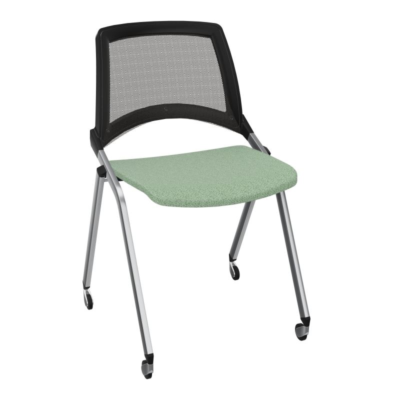 EMI CHAISE 4P RLT DOS RESIL / ASS PIVOT TISSU SANS ACCOUDOIRS SANS ACCROCHE UH E7 SQ