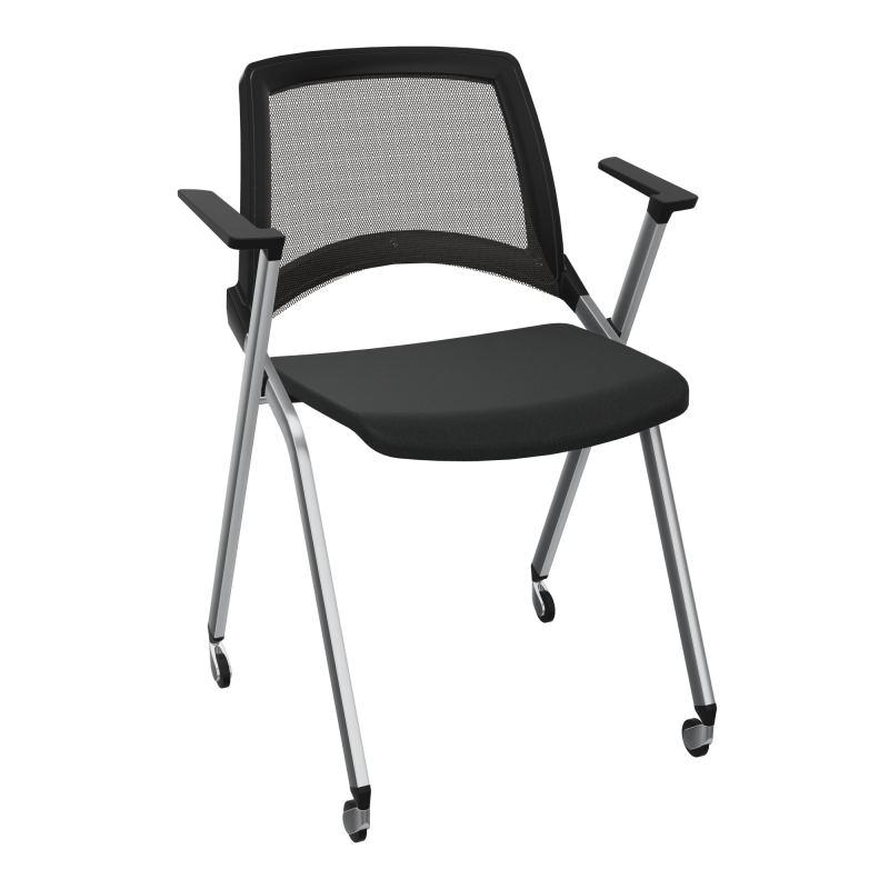 EMI CHAISE 4P RLT DOS RESIL /ASS PIVOT TISSU AVEC ACCOUDOIRS SANS ACCROCHE KE SQ UH