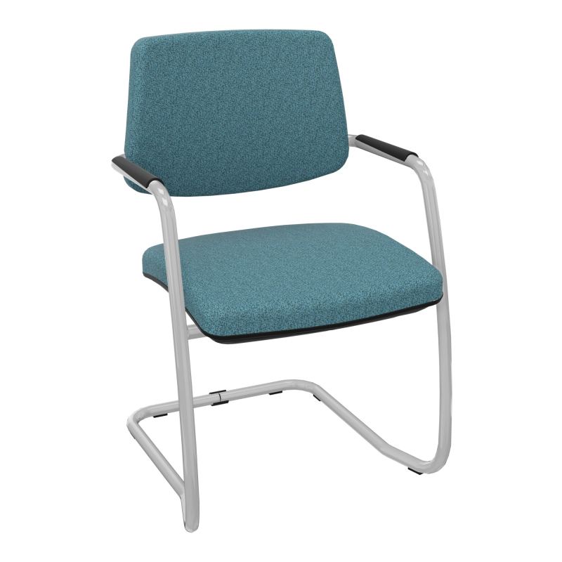 ISABEL LOT 2 CHAISES LUGE BAS DOSSIER TISSU B4 SB