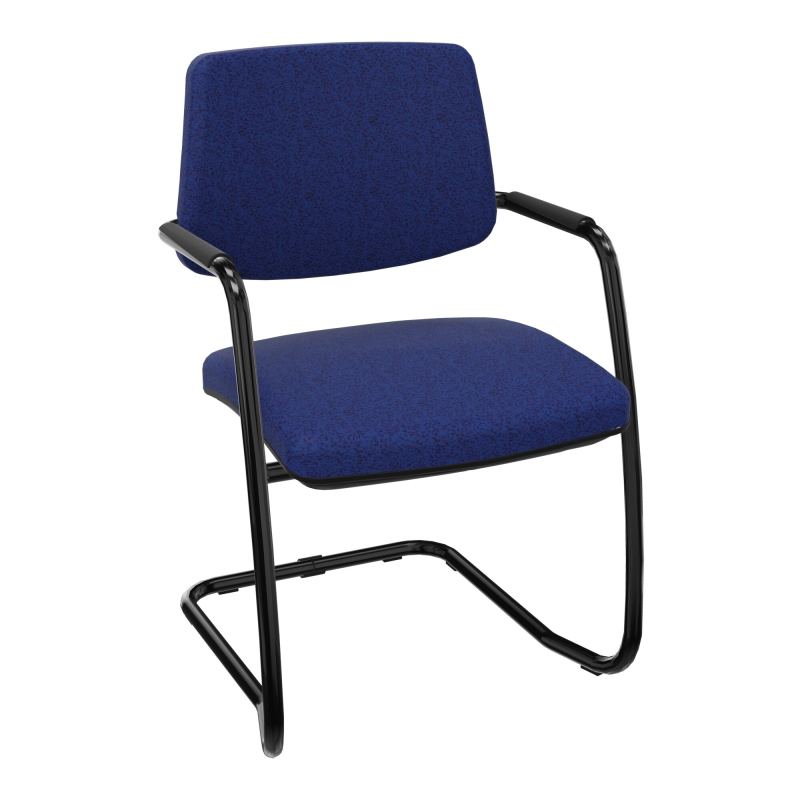 ISABEL LOT 2 CHAISES LUGE BAS DOSSIER TISSU B6 SG