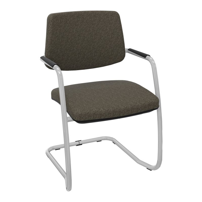 ISABEL LOT 2 CHAISES LUGE BAS DOSSIER TISSU B7 SB