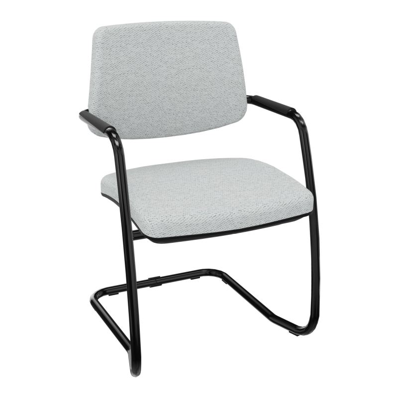 ISABEL LOT 2 CHAISES LUGE BAS DOSSIER TISSU BC SG