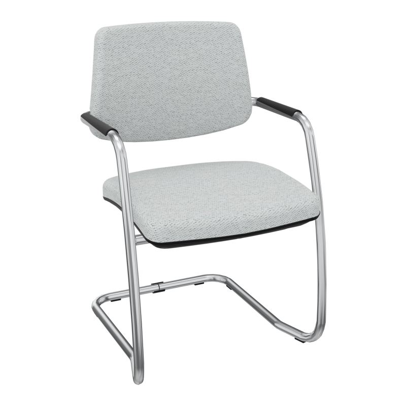 ISABEL LOT 2 CHAISES LUGE BAS DOSSIER TISSU BC SQ