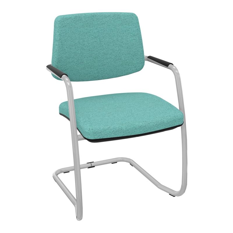 ISABEL LOT 2 CHAISES LUGE BAS DOSSIER TISSU BG SB
